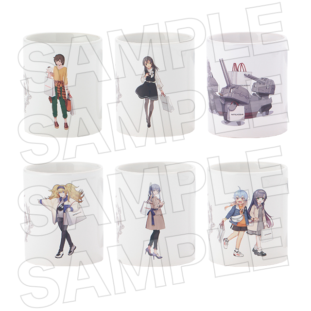 「艦これ」×「三越」 コラボマグカップ(全6種)