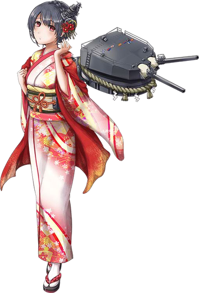 晴れ着扶桑改二
