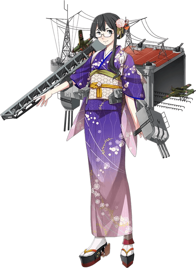 晴れ着大淀