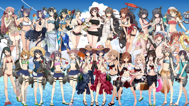 2016水着mode艦娘集合