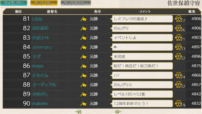 十一月作戦 最終更新