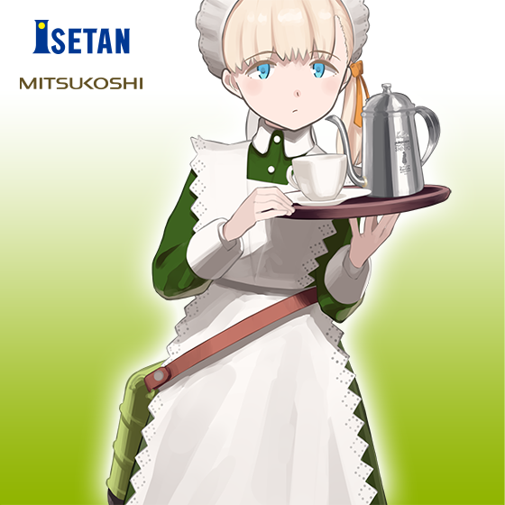 メイド姿の「神鷹」