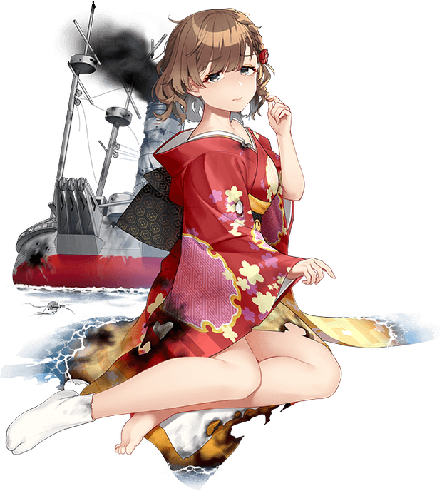 【晴着】朝日中破