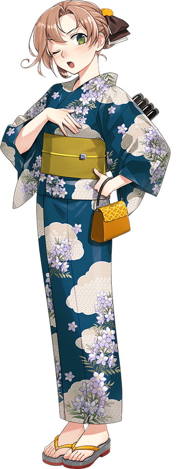 【浴衣】秋雲改二
