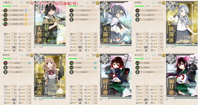 ボーキサイト船団護衛(仮)