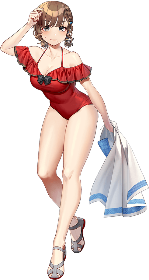 【水着】朝日改