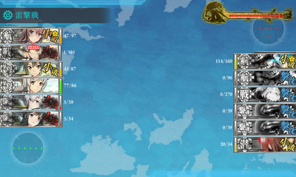 旗艦落とせず1回目