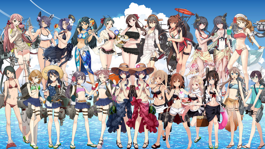 艦これ16夏仕様 水着mode グラフィックまとめ 大淀 大淀改 Libeccio Z3 を追加 Naruの今を生きる 艦これ16夏仕様 水着mode グラフィックまとめ 大淀 大淀改 Libeccio Z3 を追加 Naruの今を生きる