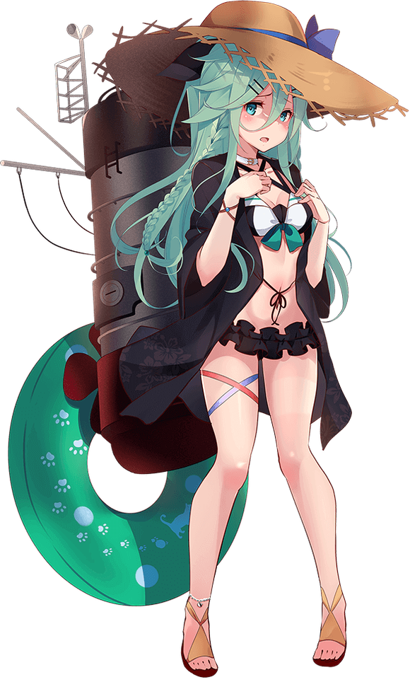 【水着】山風改二丁