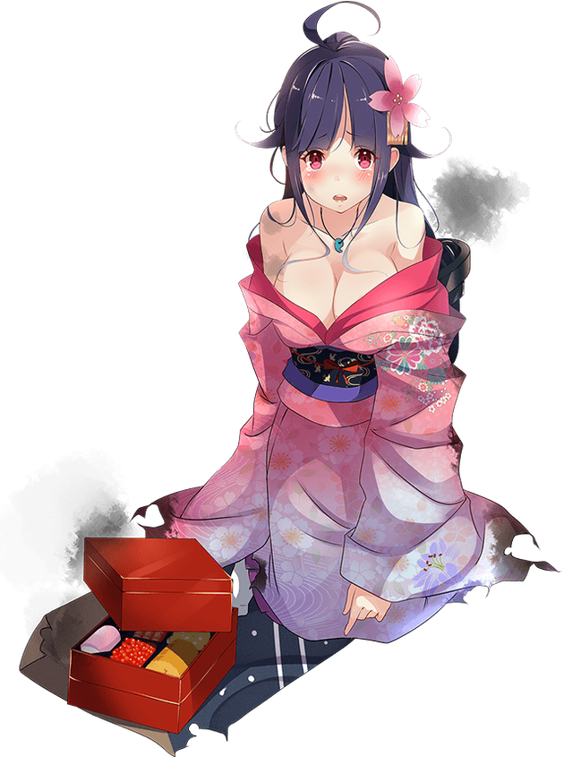 【晴着】大鯨中破