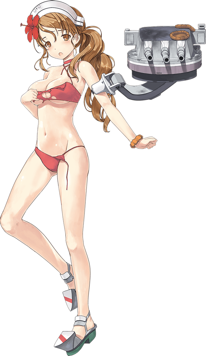 【水着】Italia中破