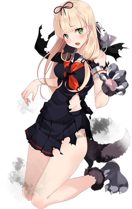 【Halloween】夕立中破