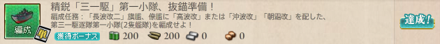 精鋭「三一駆」第一小隊、抜錨準備!