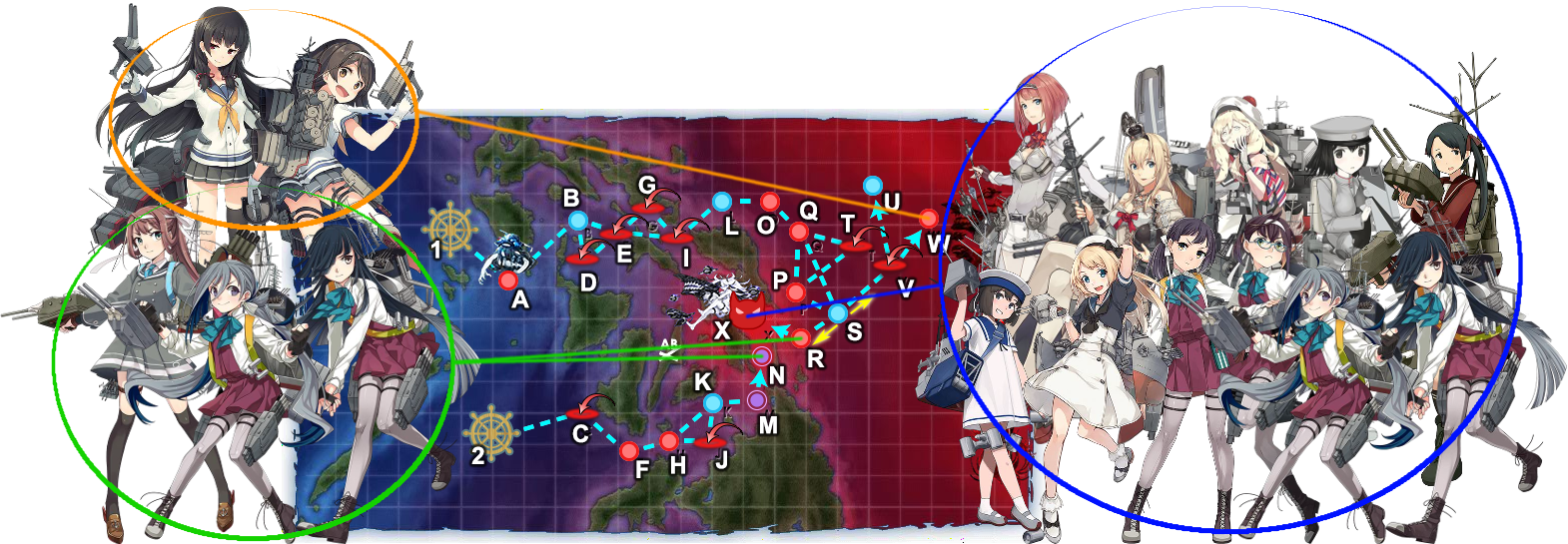 18冬イベント 捷号決戦 邀撃 レイテ沖海戦 後篇 レアドロップまとめ Naruの今を生きる