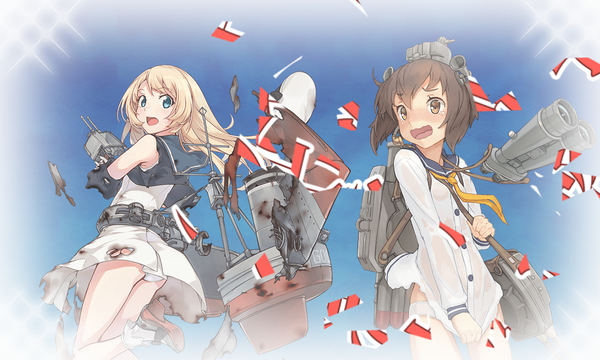 幸運艦の背中合わせ