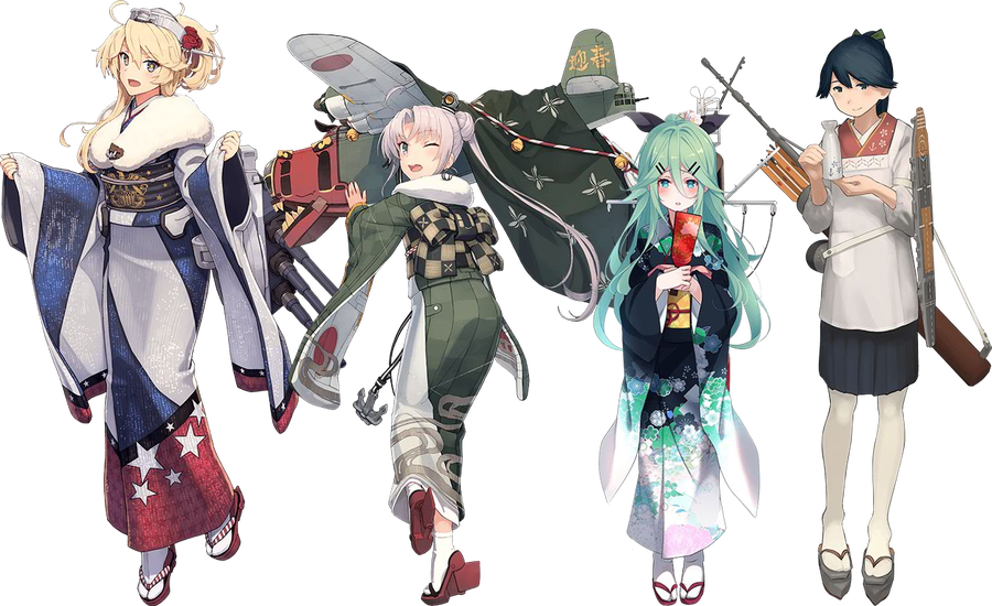 新春グラフィック追加艦娘