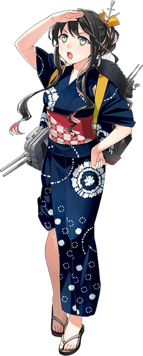 浴衣長波