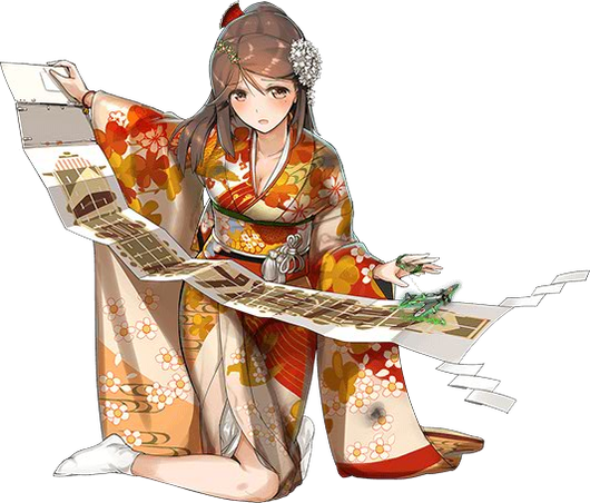 晴れ着天城中破