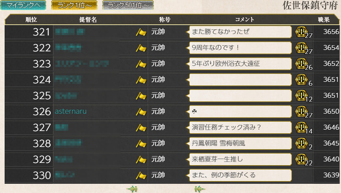 十月作戦 最終更新