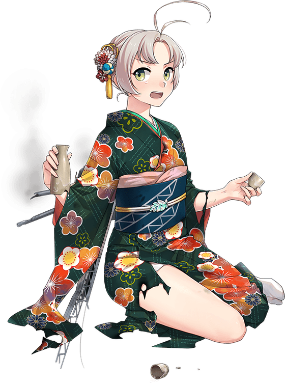 【晴着】衣笠改二中破