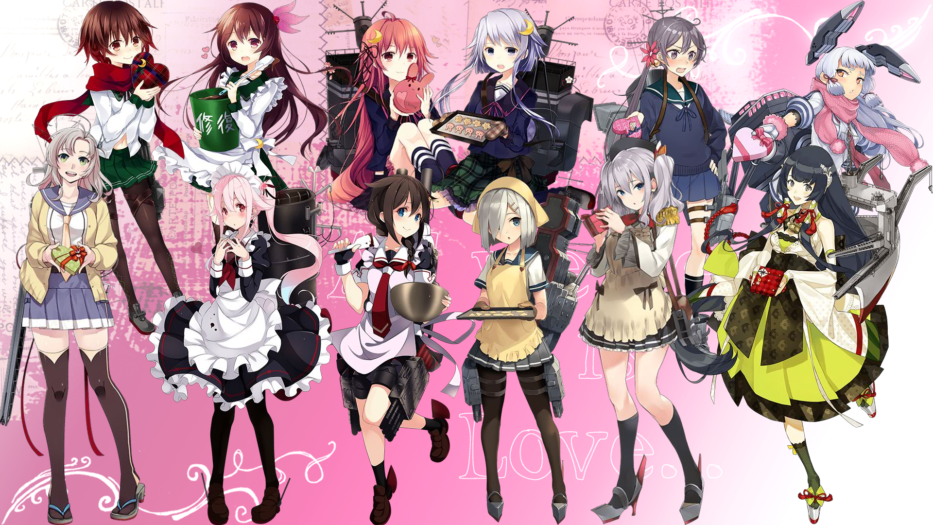 艦これ16バレンタイングラフィックまとめ St Valentine S Day Naruの今を生きる 艦これ16バレンタイングラフィックまとめ St Valentine S Day Naruの今を生きる