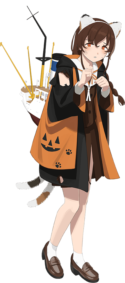 【Halloween】宗谷(灯台補給船)中破