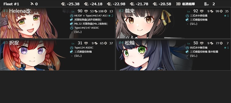 編成(#1-5)：迎春新年！二〇二六年、艦隊抜錨せよ！