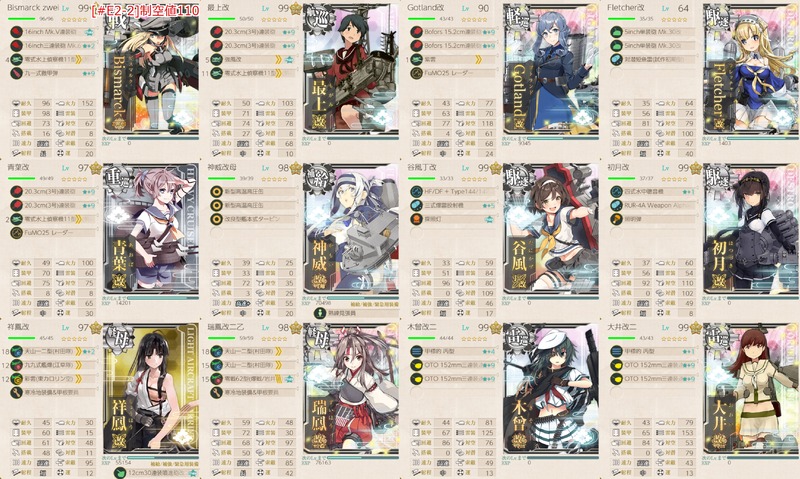 [#E2-2]編成：謹賀新年！特務艦隊、新春の北極海へ！