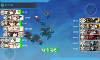 Cマス航空優勢
