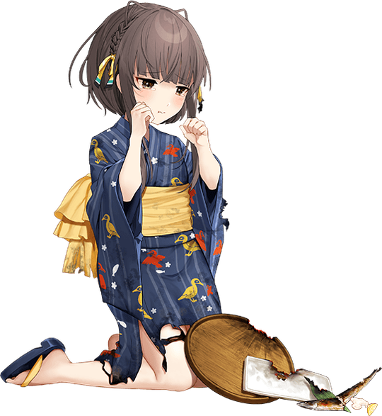 【浴衣】鵜来改中破