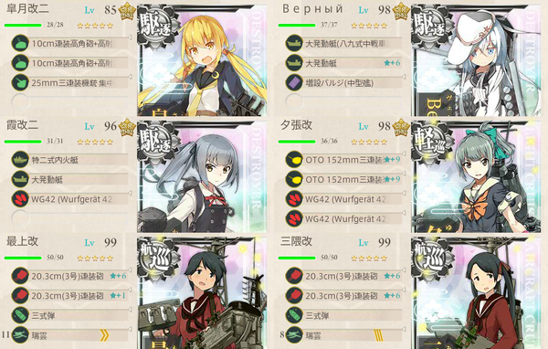 春イベントE2編成