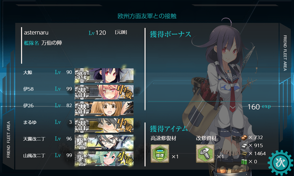 欧州方面友軍との接触