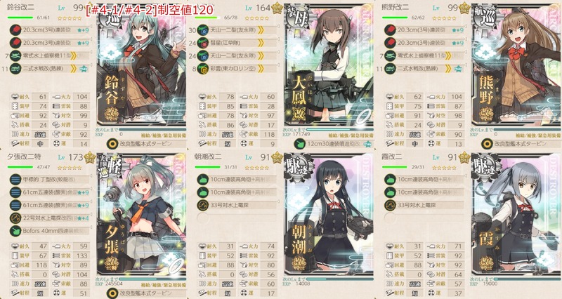 [#4-1/#4-2]編成：【節分任務】令和三年西方海域節分作戦