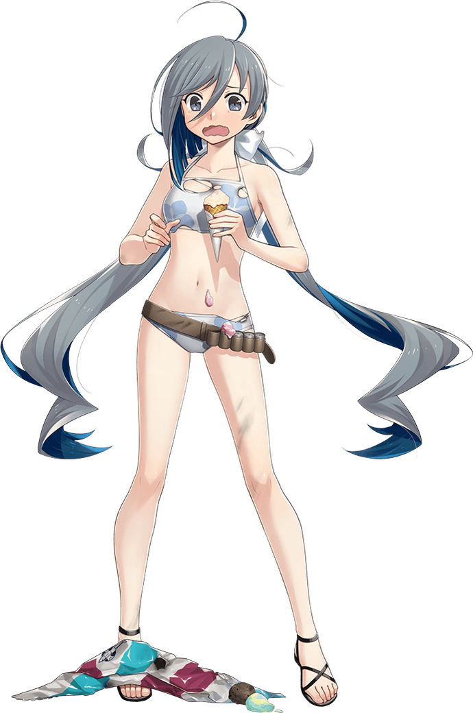 【水着】清霜改二丁中破2