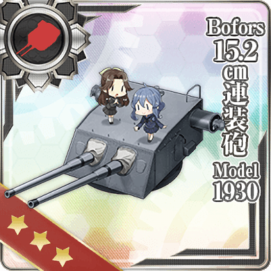 Bofors 15.2cm連装砲 Model 1930