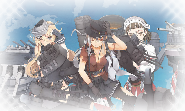 米露仏戦艦大破