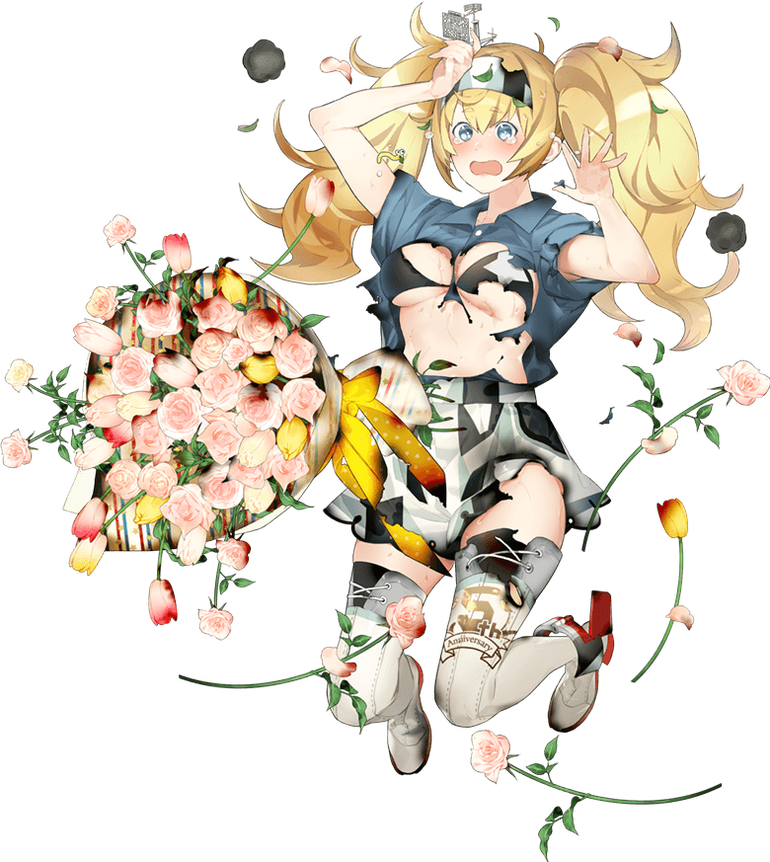 【花束】Gambier Bay中破