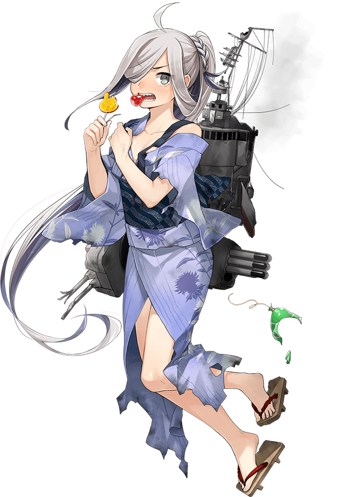 【浴衣】朝霜改二中破