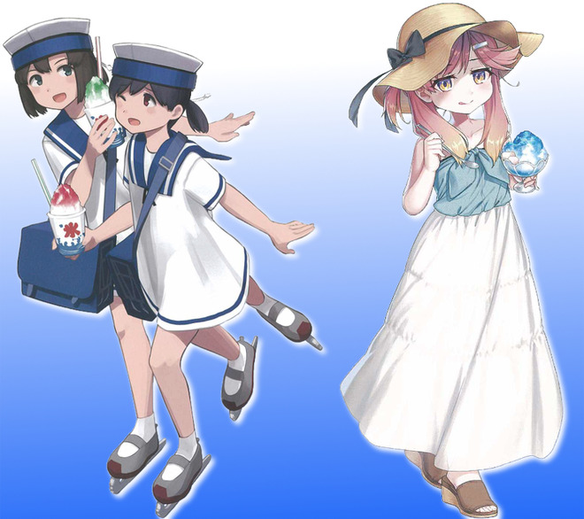 氷祭り海防艦