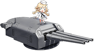 8inch三連装砲 Mk.9combi