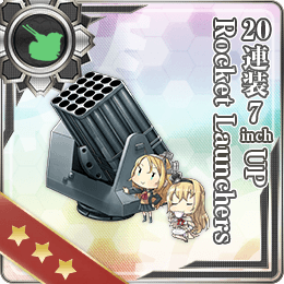 20連装7inch UP Rocket Launchers