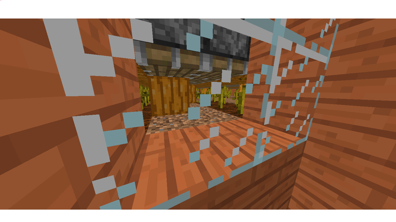 全自動かぼちゃ畑 小型 を作る 1 あひるんの行き当たりばったりminecraft