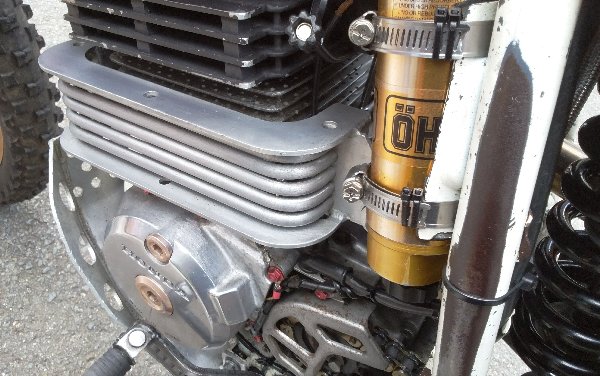 XLR250R ドリームトキの オイルクーラー その2 : CB250EX レストア日記
