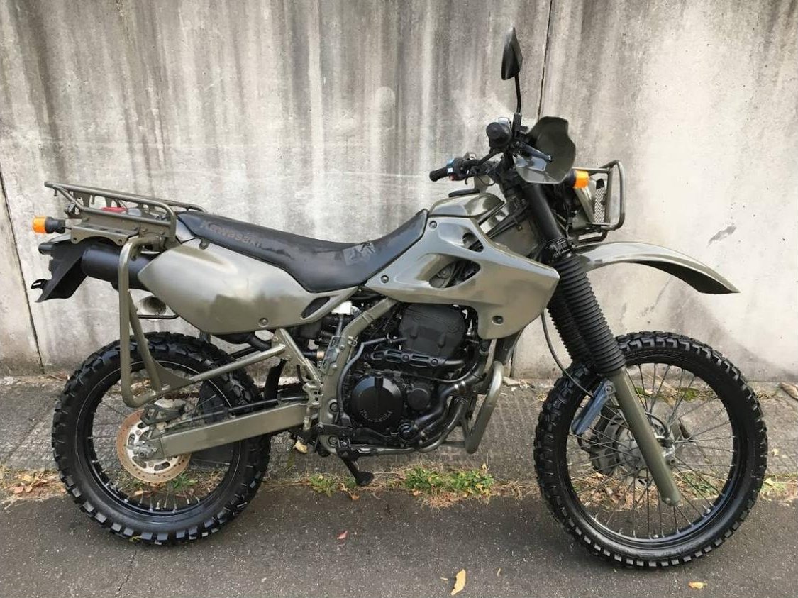 超レア 入手困難 早いっもの勝ち 陸自偵察用オートバイ Kawasaki Klx250 自衛隊 払下げ品 Cb250ex レストア日記