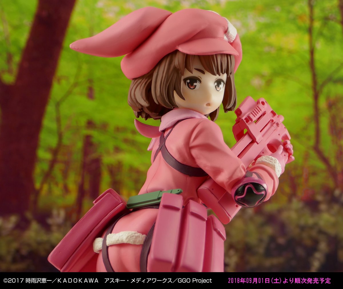 Ggo 一番くじ ソードアート オンライン オルタナティブ ガンゲイル オンライン レンのフィギュア彩色原型公開 フィギュア情報