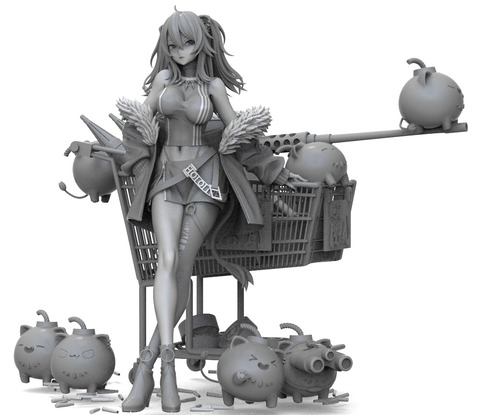 メール便に限り送料無料!! ワンフェス 2023冬 獅白 ぼたん フジヤマ