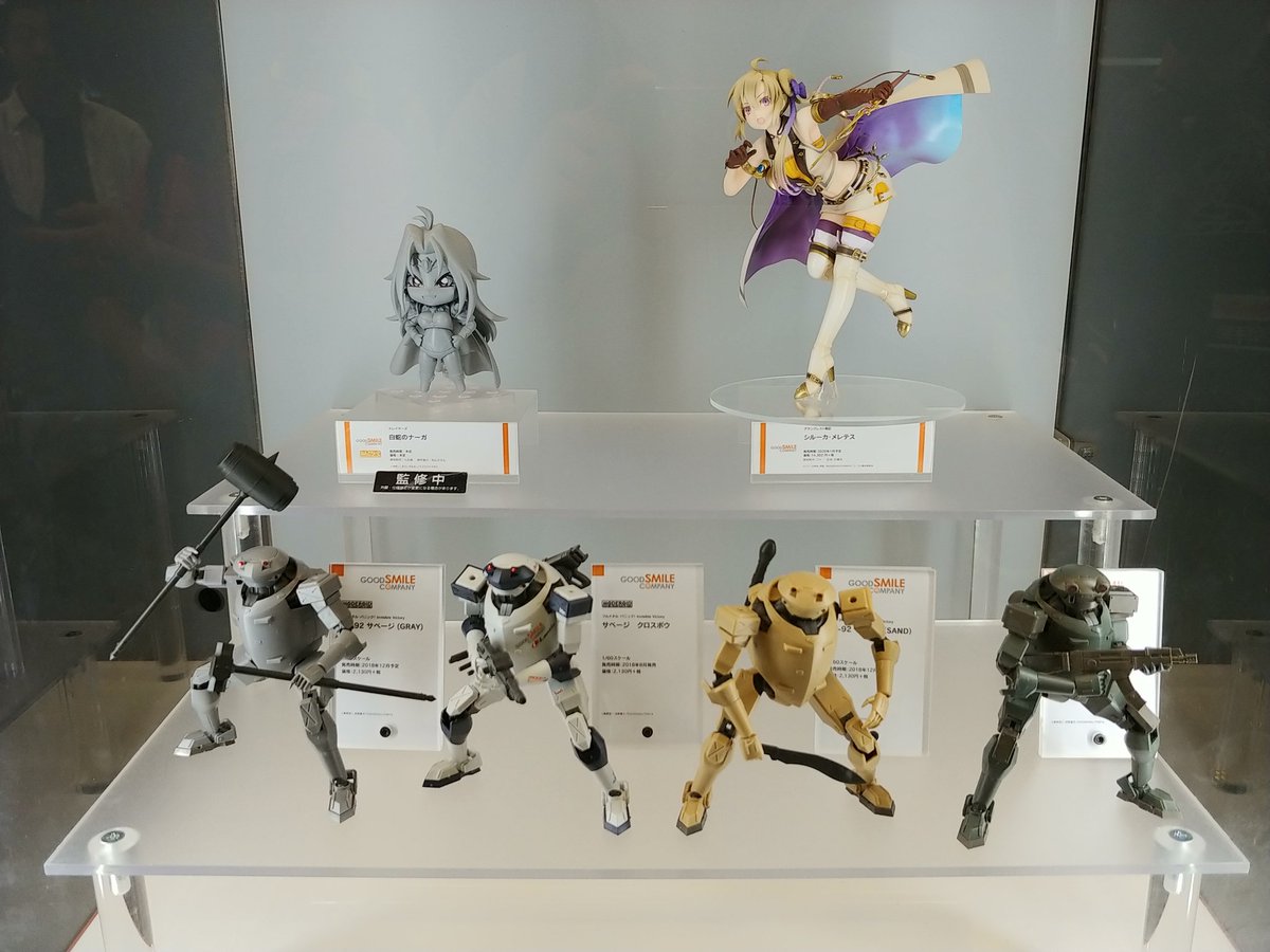 ファンタジア文庫大感謝祭 シルーカ メレテス フィギュアなど展示 フィギュア情報