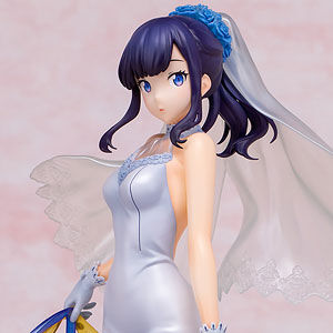 Ssss Gridman 宝多六花 ウェディングドレスver フィギュア Fots Japan イラストによる純白ドレスに身を包み クールな表情で佇む姿が美しい フィギュア情報