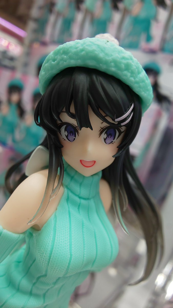 青ブタ Coreful フィギュア 桜島麻衣 描き下ろしニットワンピースver タイトー 登場 フィギュア情報 青ブタ Coreful フィギュア 桜島麻衣 描き下ろしニットワンピースver タイトー 登場 フィギュア情報