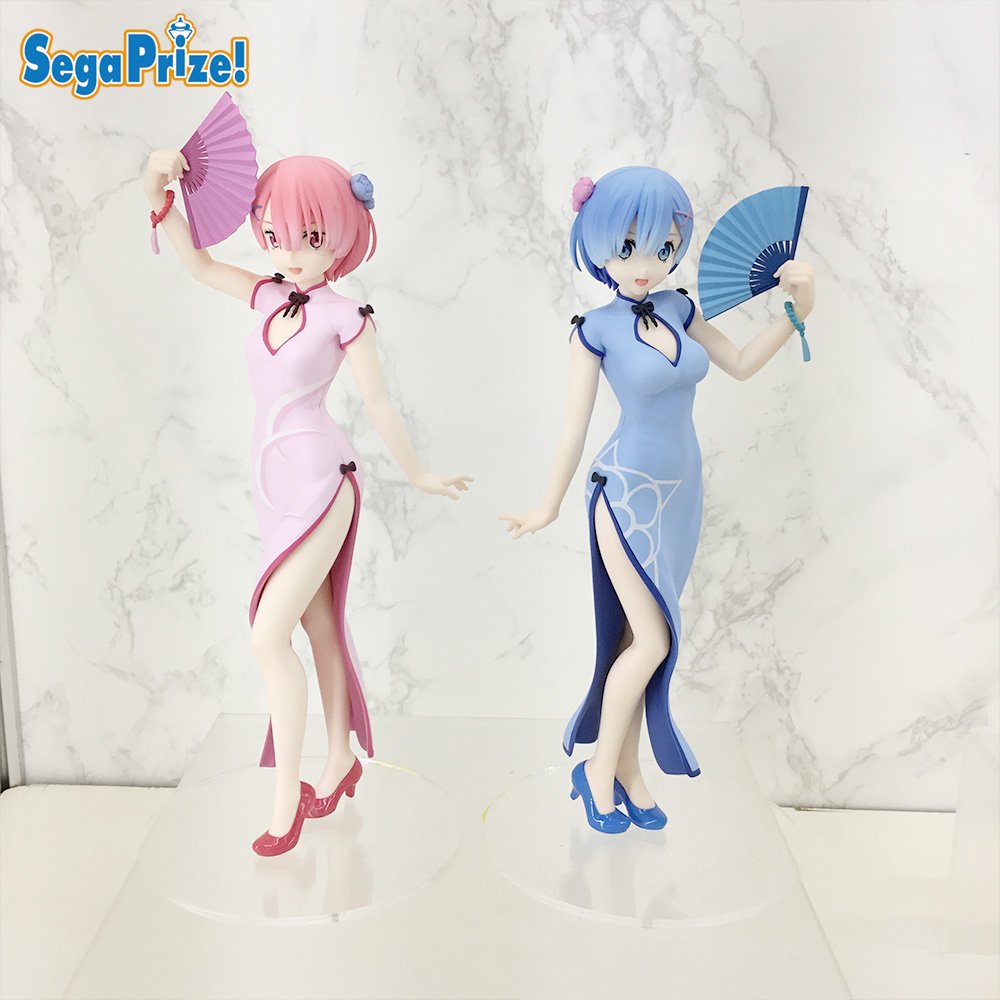 プライズフェア セガ ラム と レム がチャイナ服を着た フィギュアなど展示 フィギュア情報 プライズフェア セガ ラム と レム がチャイナ服を着た フィギュアなど展示 フィギュア情報